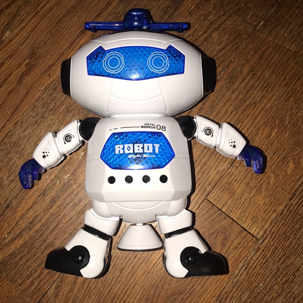 Dancing Robot Musical and Colorful Flashing Lights